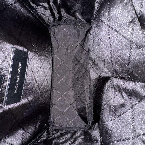 MICHAEL KORS COOPER LARGE Commuter BACKPACK Bag Black Multicolor NWT Authentic - Picture 6 of 8